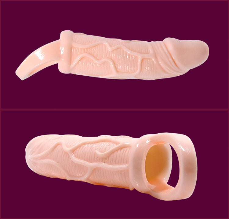 BAILE - Vibrerende penishylse med pungstropp 13,5 cm (LR130)