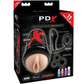 PDX ELITE - Ass-Gasm Explosion Masturbator- og Penisring-sett