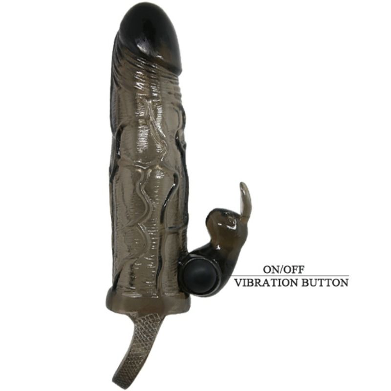 BAILE - Brave Man Penishylse Sort 16,5 cm