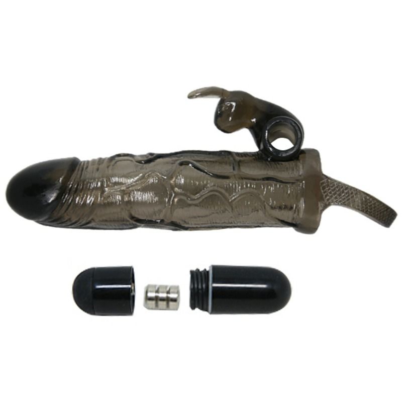 BAILE - Brave Man Penishylse Sort 16,5 cm