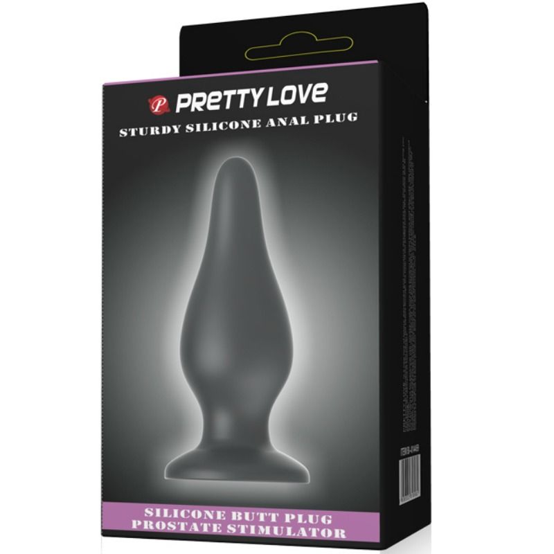 PRETTY LOVE - Ergonomisk analplugg i silikon 15,4 cm