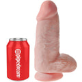 KING COCK - Chubby Realistisk Dildo Hud 23 cm
