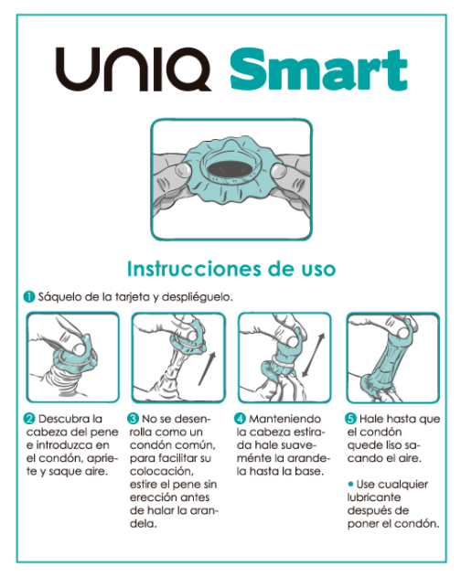 UNIQ - Smart Latex Free Lateksfrie Kondomer 3 stk
