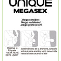 UNIQ - Megasex Latex Free Lateksfrie Kondomer 3 stk