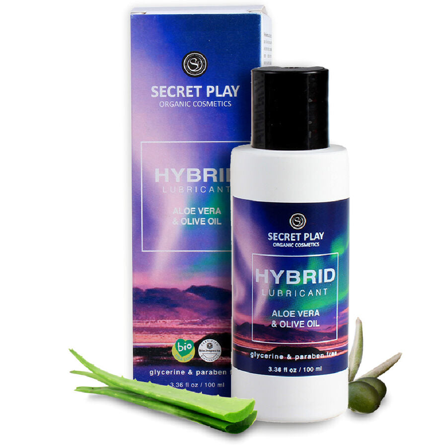 SECRETPLAY - Økologisk Hybrid Glidemiddel 100 ml