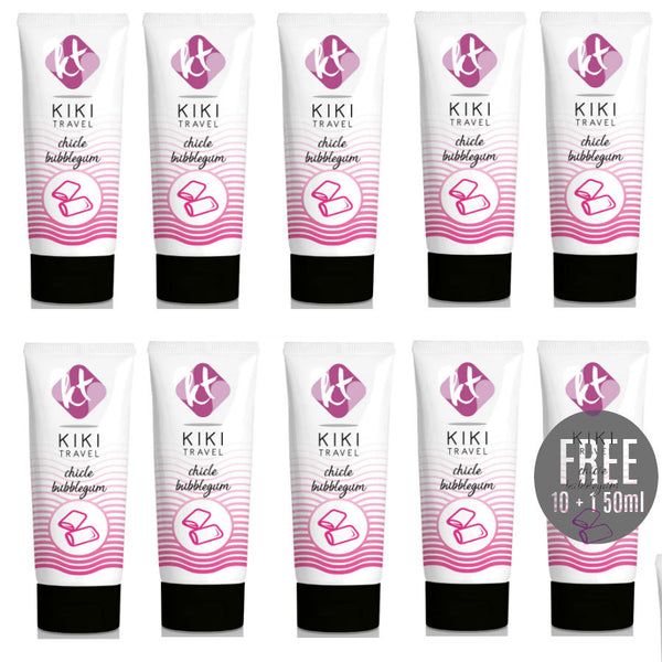 KIKÍ TRAVEL - Glidemiddel med Smak Tyggegummi 50 ml