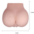 CRAZY BULL - Tattoo Realistisk Vagina- & Anus-masturbator