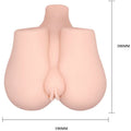 CRAZY BULL - Realistisk Vagina- & Anus-masturbator