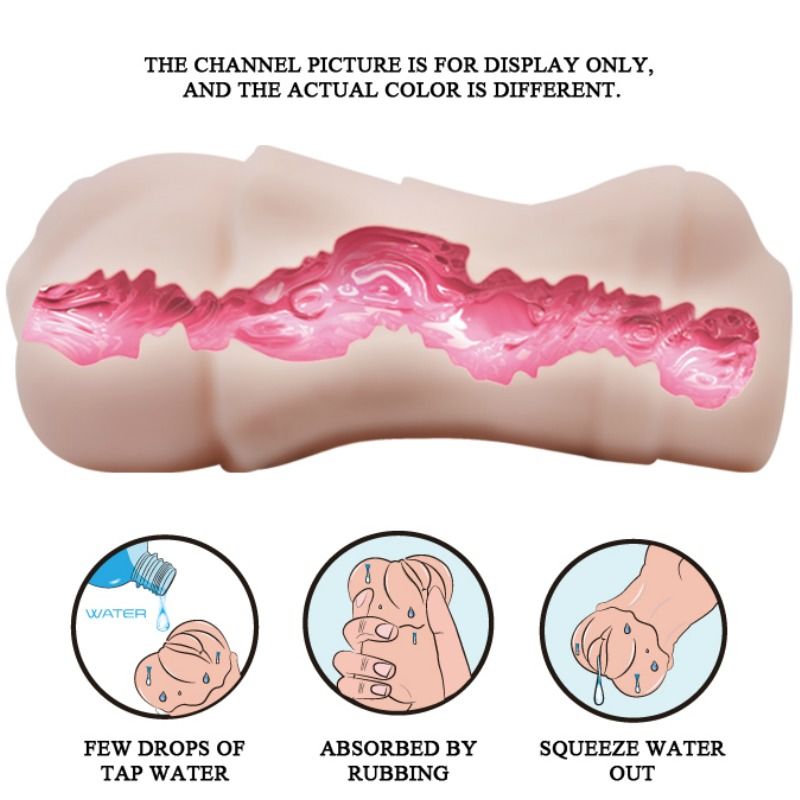 CRAZY BULL - Water Skin Masturbator med vagina 2