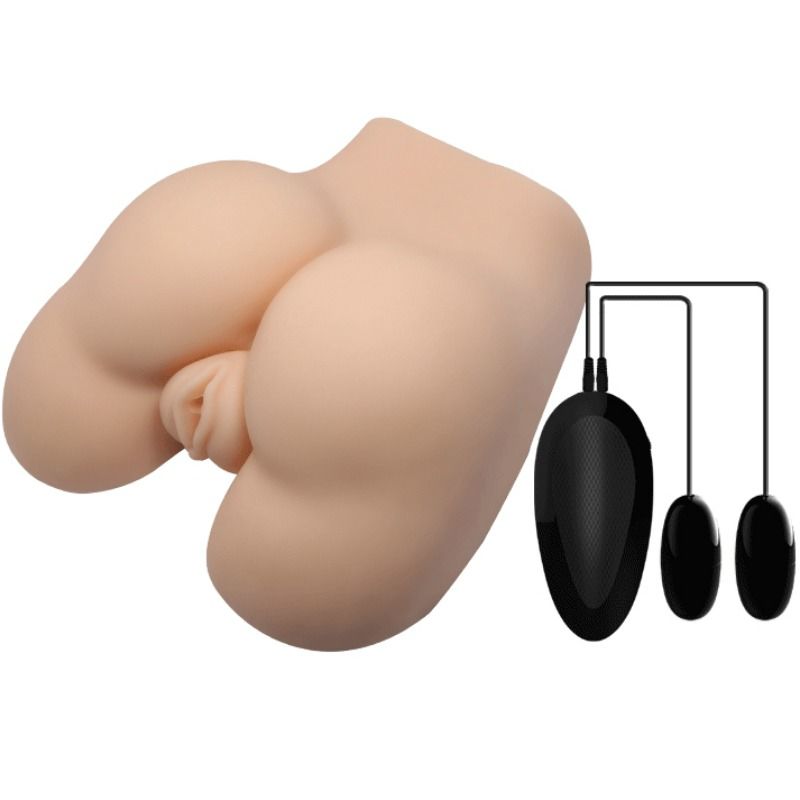CRAZY BULL - Realistisk vagina og anus med vibrasjon