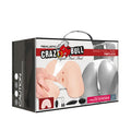 CRAZY BULL - Realistisk vagina og anus med vibrasjon