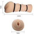 CRAZY BULL - Vagina-masturbator med Ringer