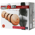 CRAZY BULL - Vagina-masturbator med Ringer