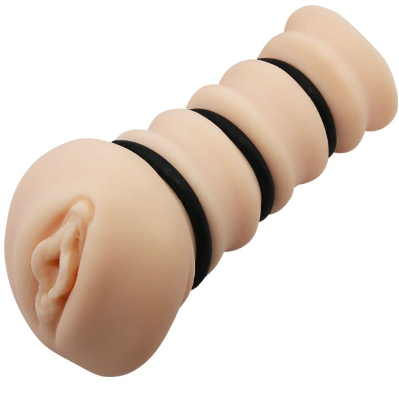 CRAZY BULL - Vagina-masturbator med Ringer