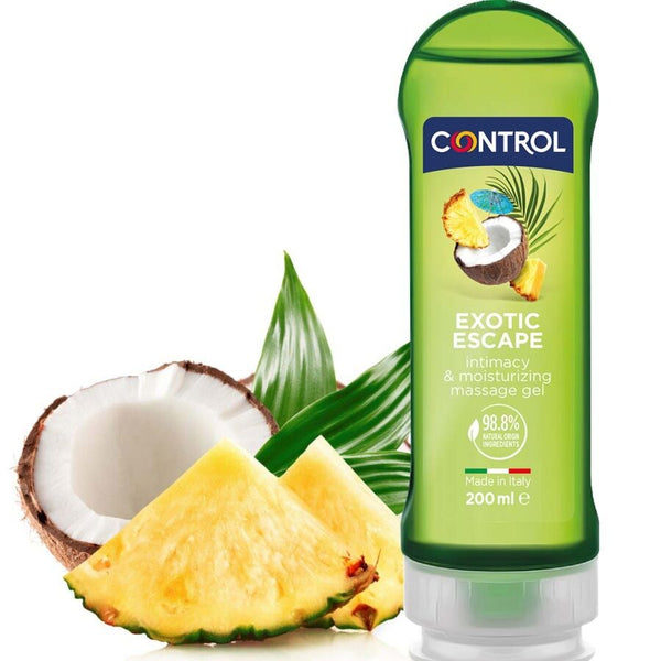 CONTROL - 2-i-1 massasje og nytelse Eksotisk 200 ml