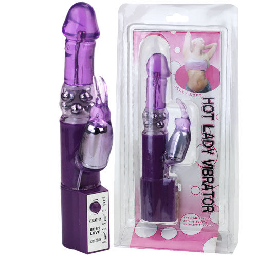 BAILE - Hot Lady II Roterende Rabbitvibrator med Perler