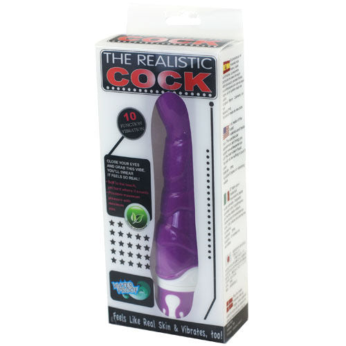 BAILE - Realistic Cock G-punktvibrator 10 Rytmer