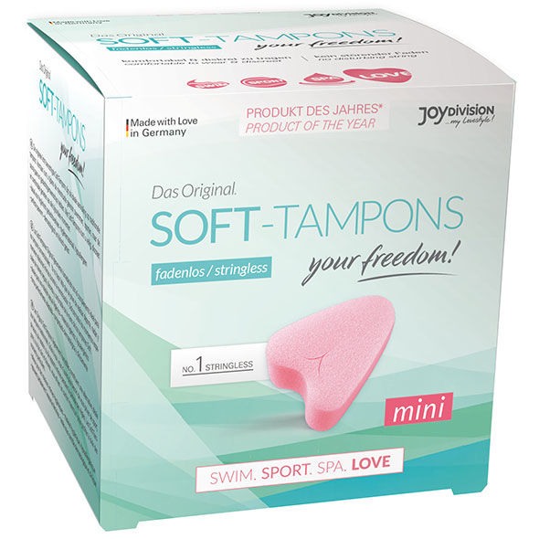 JOYDIVISION - Original Soft-Tamponger Mini 3 stk