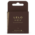 LELO - Hex Respect XL Store Kondomer 3 stk