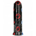 ALL BLACK - Dildo Sort 19 cm (tykk)