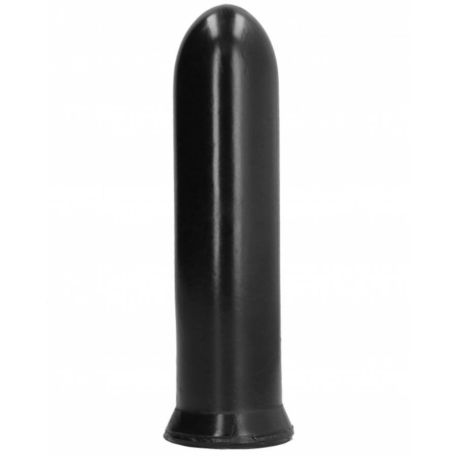 ALL BLACK - Dildo Sort 19 cm (tykk)