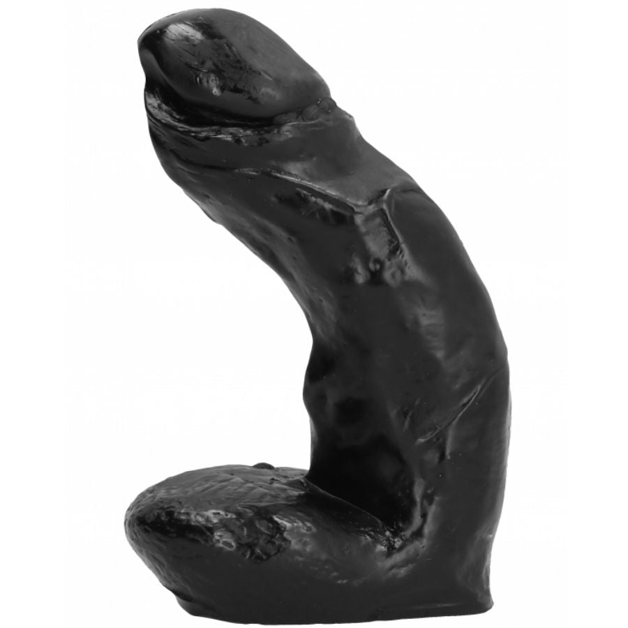 ALL BLACK - Dildo Sort 15 cm
