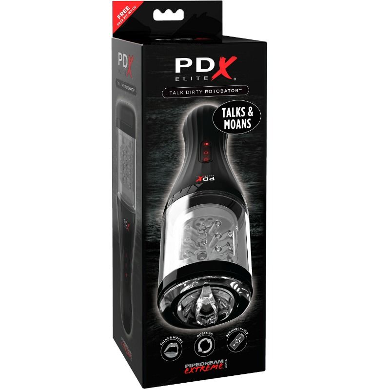 PDX ELITE - Talk Dirty Rotobator Automatisk Masturbator