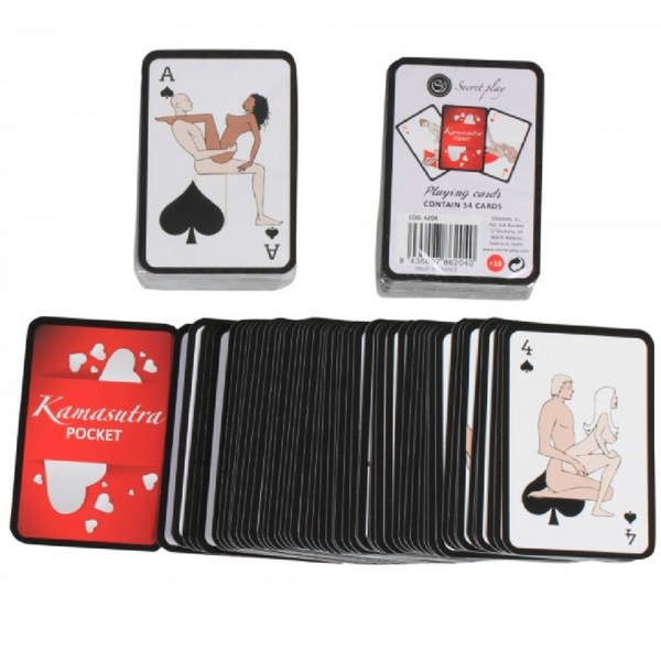 SECRETPLAY - Pocket Kamasutra Sex-kortspill