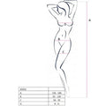 PASSION - Bodystocking Rød
