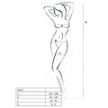 PASSION - Bodystocking Hvit