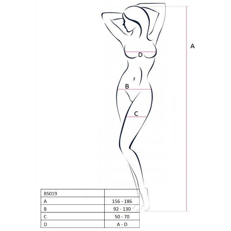 PASSION - Bodystocking Sort