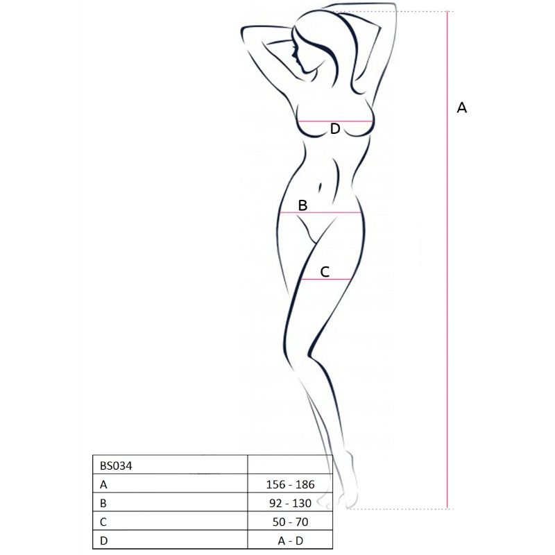 PASSION - Bodystocking Sort