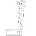 PASSION - Bodystocking Rød One Size