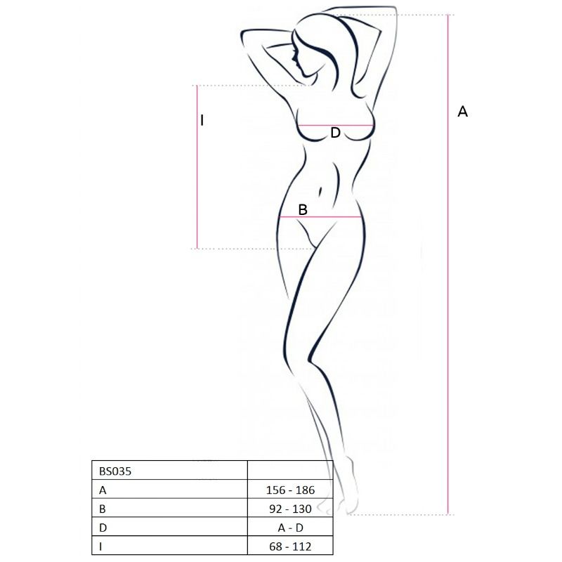 PASSION - Bodystocking Sort