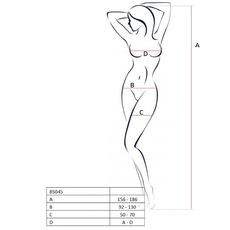 PASSION - Bodystocking Sort
