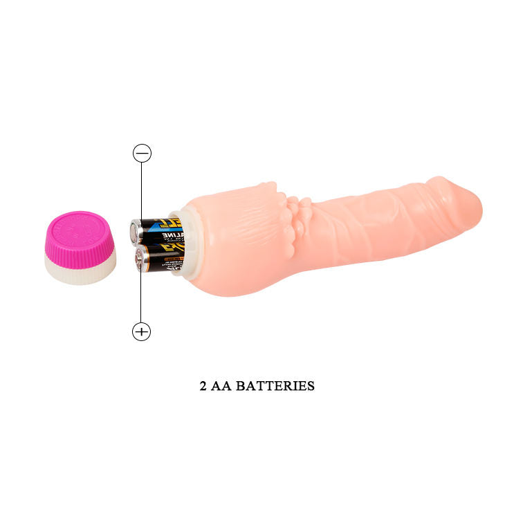 BAILE - Waves of Pleasure Realistisk Vibrator 19,5 cm