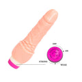 BAILE - Waves of Pleasure Realistisk Vibrator 19,5 cm
