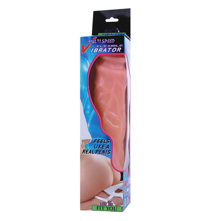 BAILE - Waves of Pleasure Realistisk Vibrator 25,5 cm