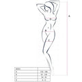 PASSION - Bodystocking Hvit