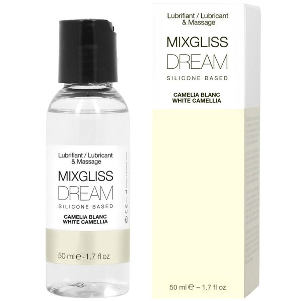 MIXGLISS - Dream White Camelia Silikonbasert Glidemiddel 50 ml