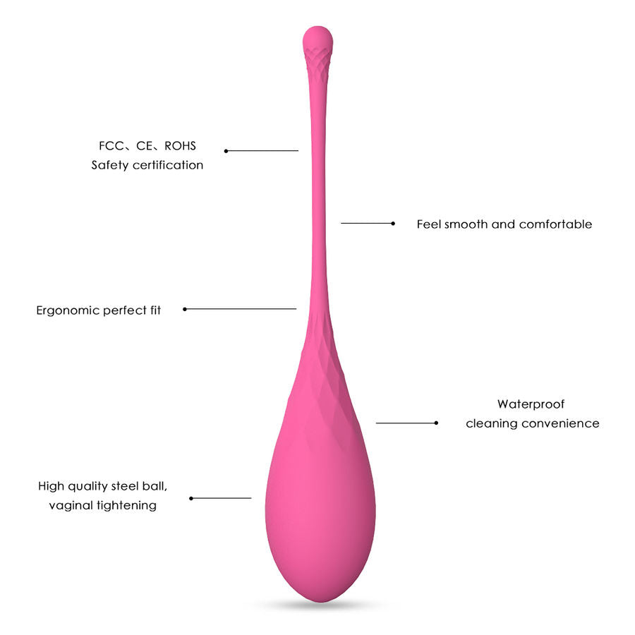 LESLIE - Kegel Fit Bekkenbunnstrener-sett med 6 Vekter