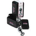SECRETPLAY - Analplugg i aluminium med krystall Transparent 8 cm