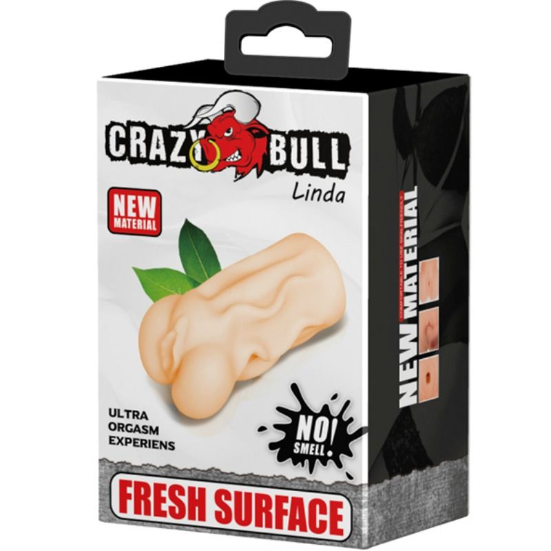 CRAZY BULL - Linda Vagina-masturbator 13,7 cm