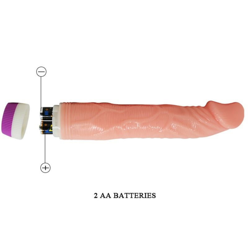 BAILE - Realistisk vibrator Hud 22 cm