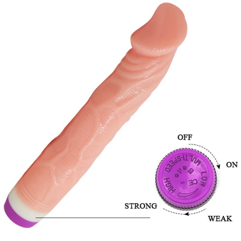 BAILE - Realistisk vibrator Hud 22 cm