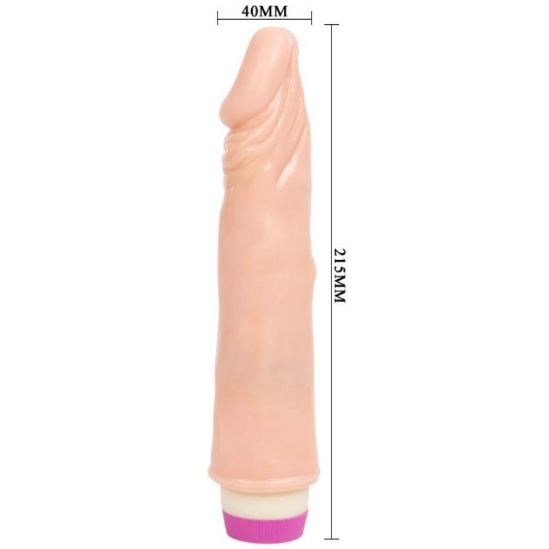 BAILE - Waves of Pleasure Realistisk vibrator Hud 21,5 cm