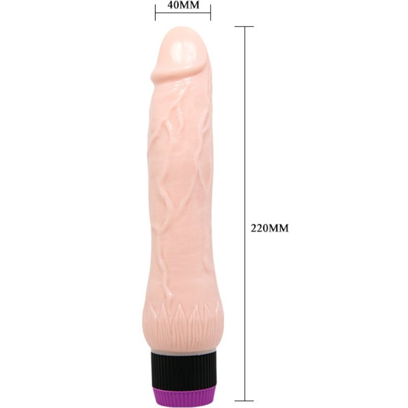 BAILE - Adour Club Realistisk Vibrator med Bred Base 22 cm