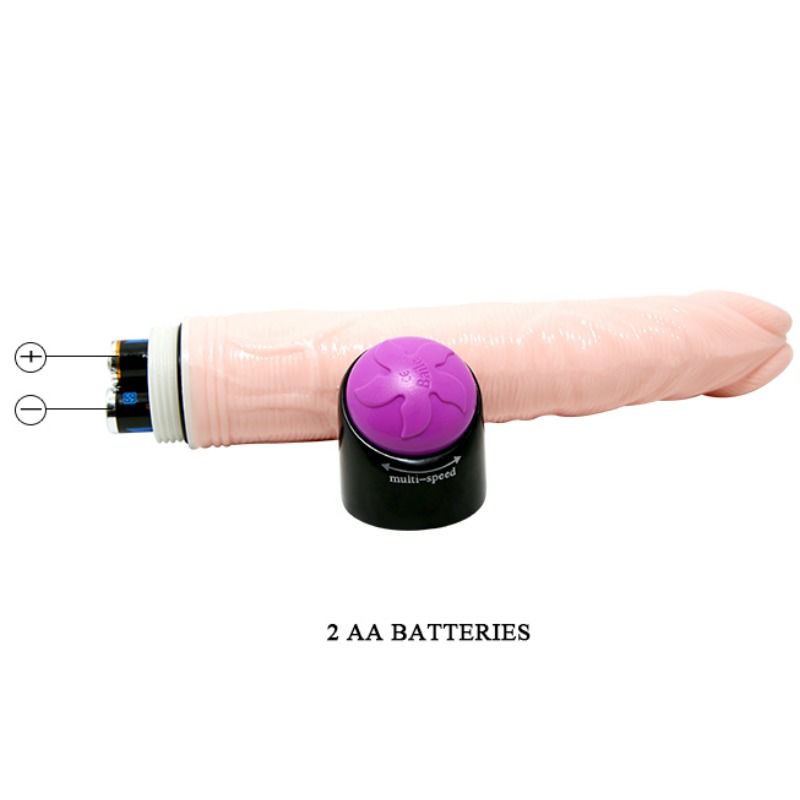 BAILE - Adour Club Realistisk Vibrator 23 cm Hudfarge