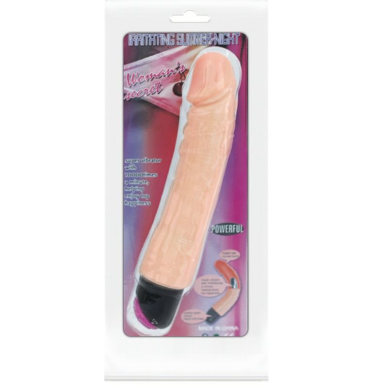 BAILE - Fleksibel Realistisk Vibrator 25 cm