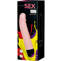 BAILE - Colorful Sex Realistisk Vibrator med Rotasjon 24 cm